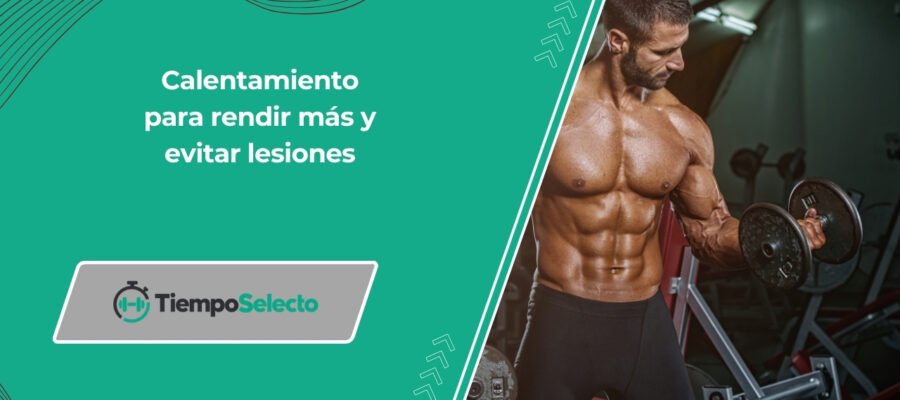 Calienta antes de levantar pesas: mejor rendimiento y menos lesiones