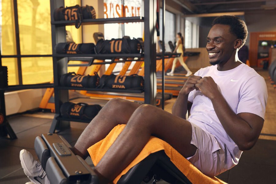 Ejercicios para abdominales en el gimnasio