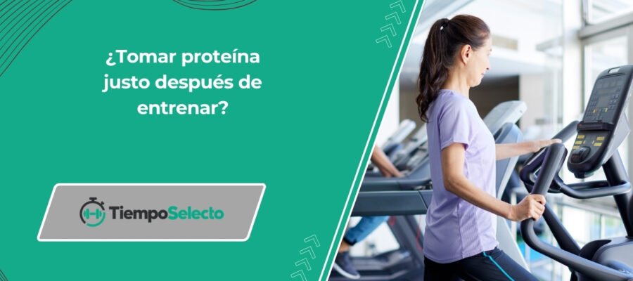 ¿Es importante comer o beber proteína rápidamente después de entrenar? –