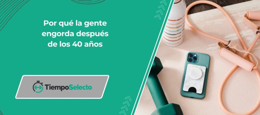 Por qué la gente engorda después de los 40 años