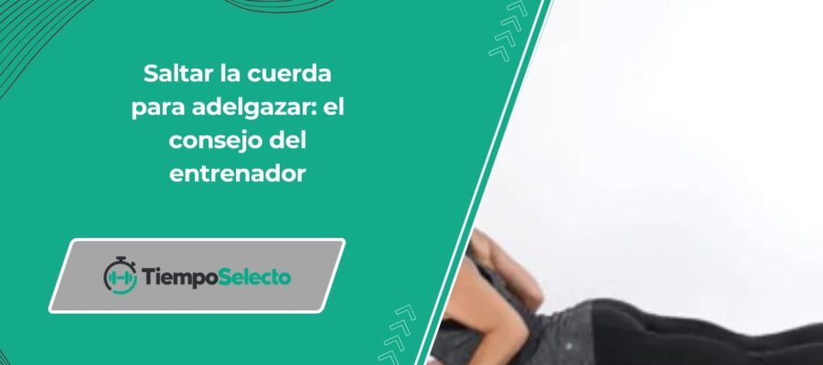 Saltar la cuerda para adelgazar: el consejo del entrenador